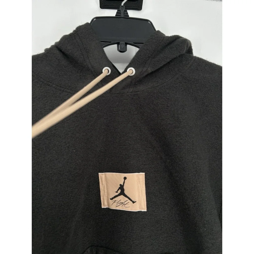 Nike Air Jordan Casual Printing Sports Plush Hoodie Sweatshirt DC9585-010 Medium